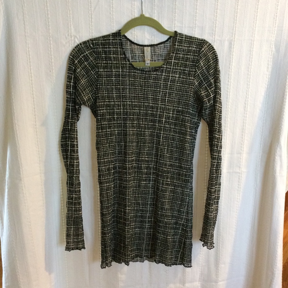 Neesh by D.A.R. Sheer Print Top
